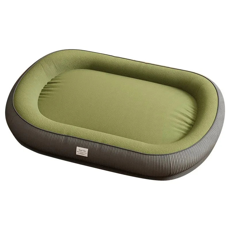 Plush Pet Bed Basket