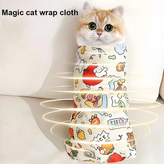 Cat Grooming Restraint Wrap