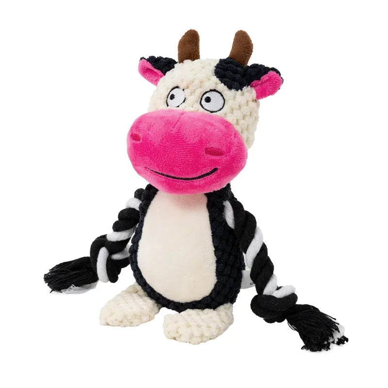Tough Plush Squeaky Dog Toy