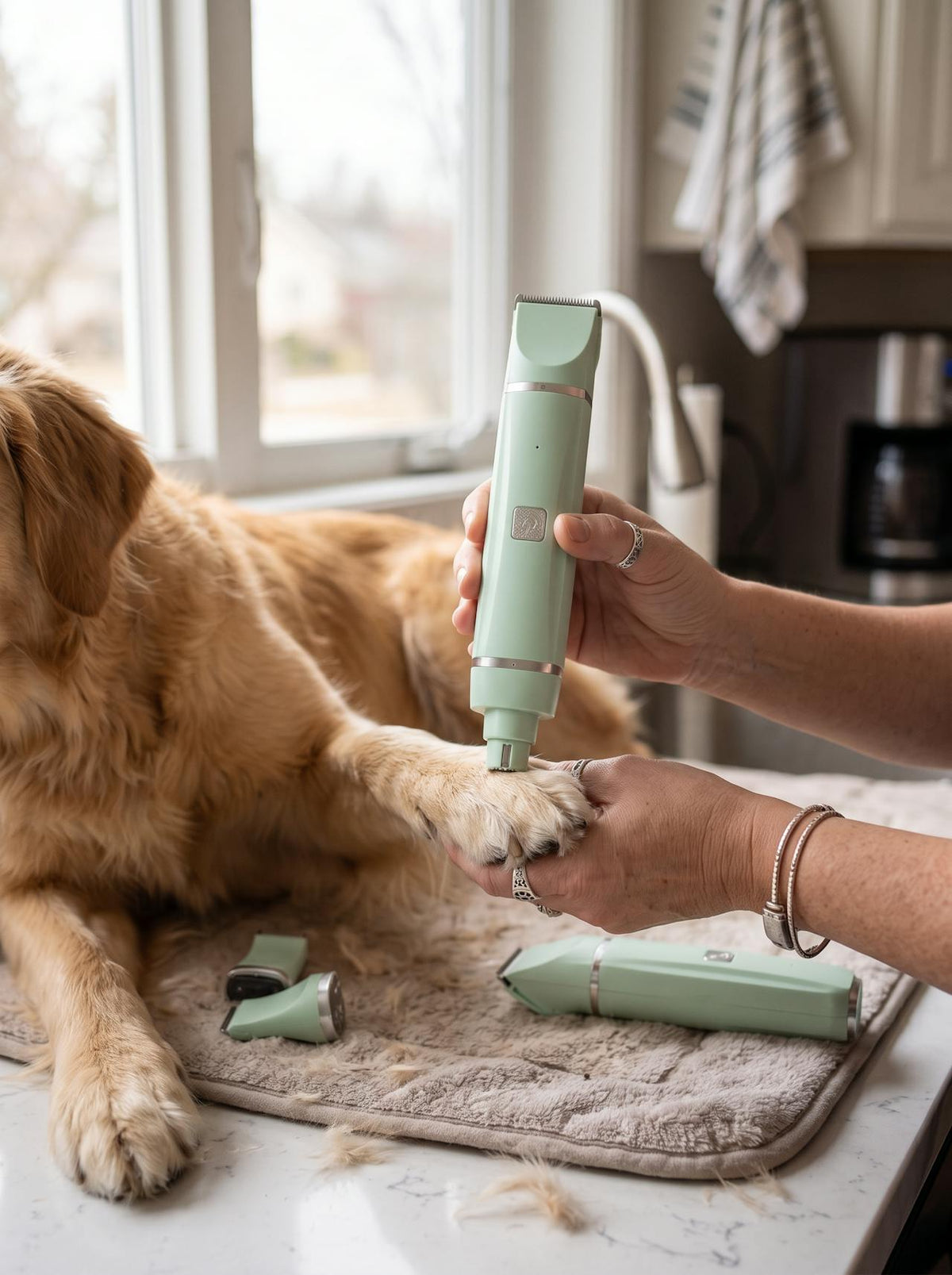 4-in-1 Electric Pet Grooming Kit