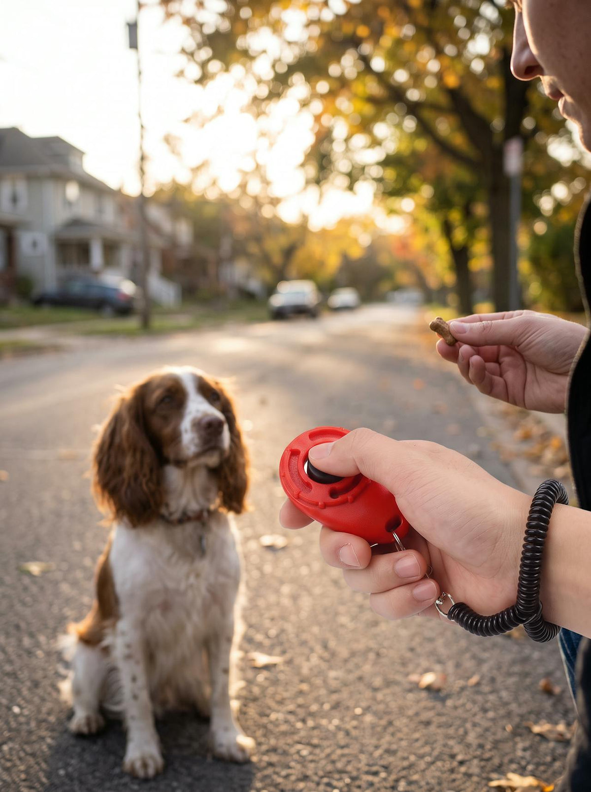 Dog Training Clicker with Wrist Strap