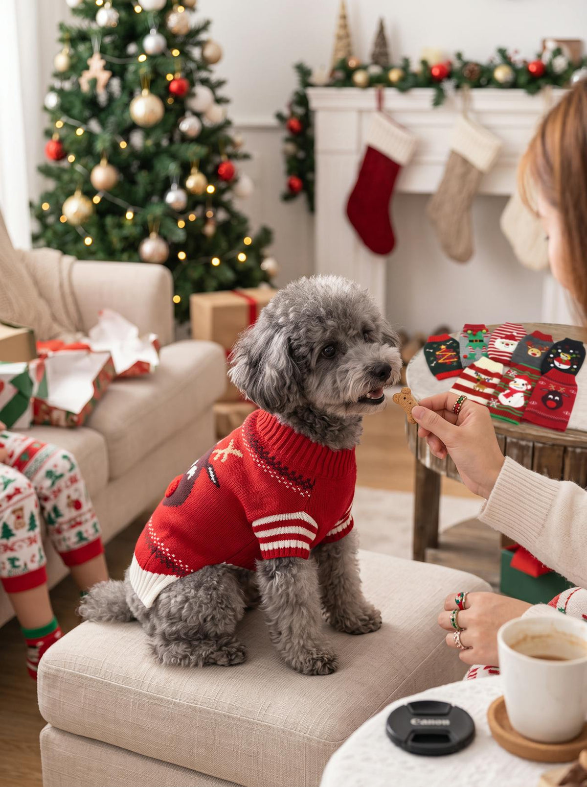 Christmas Knit Pet Sweater