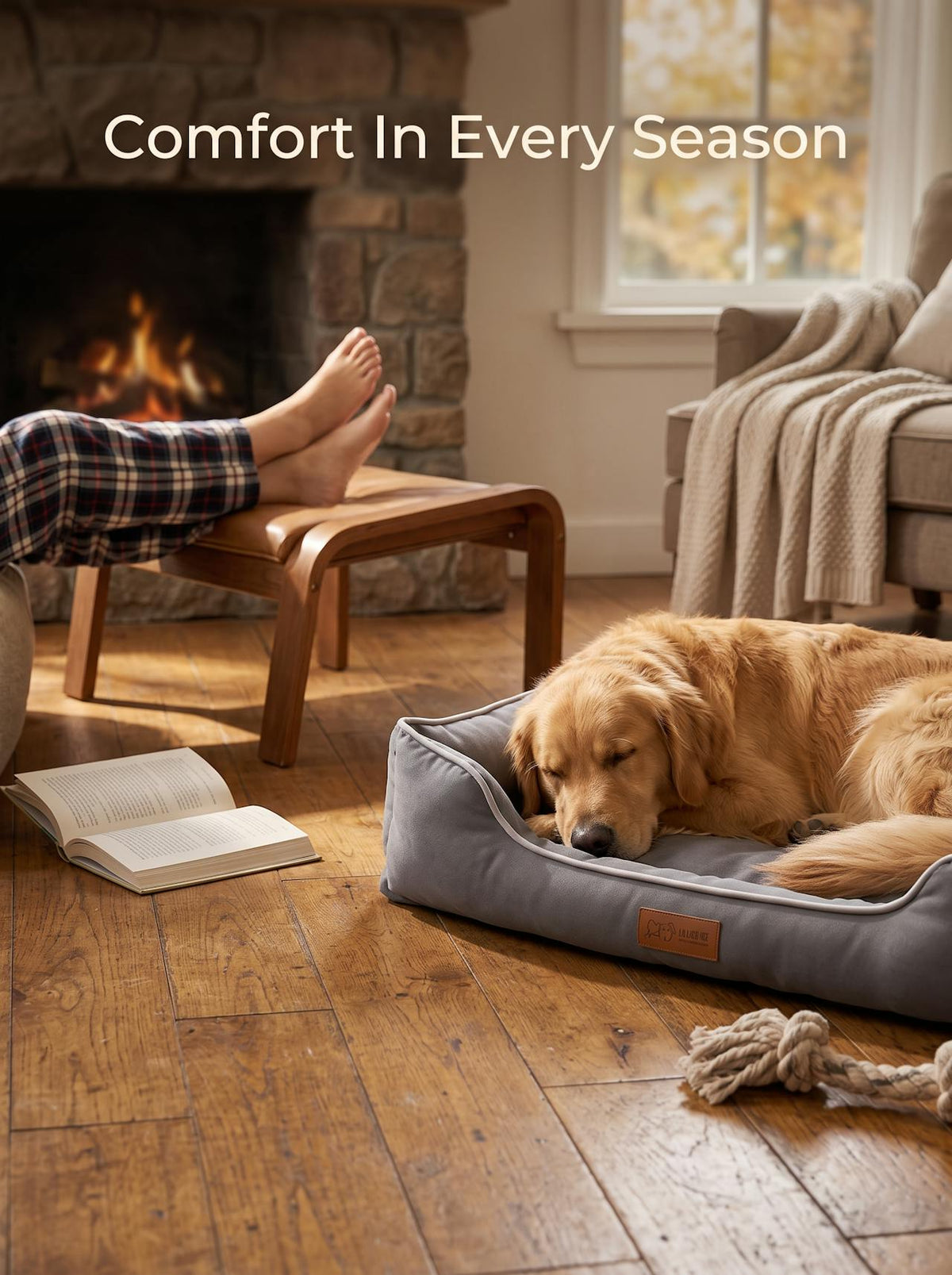 Four-Season Waterproof Pet Bed