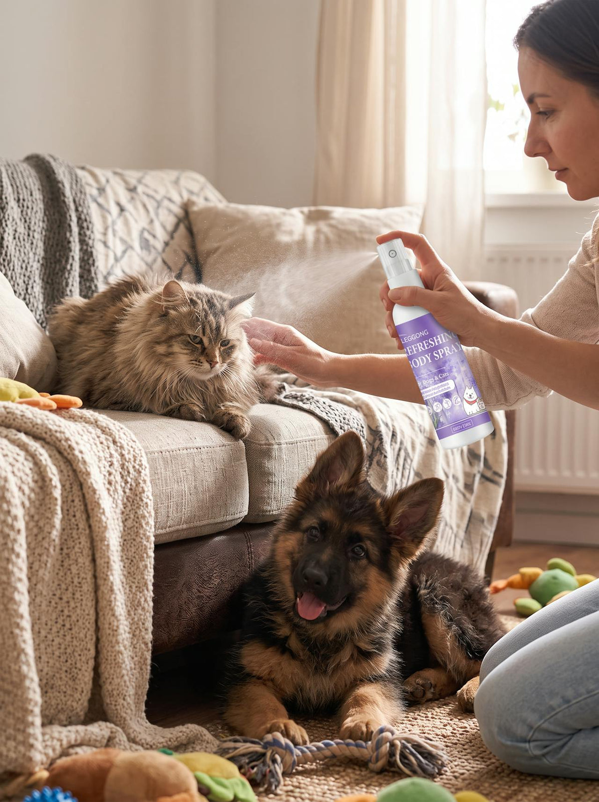 Lavender Pet Deodorizer Spray