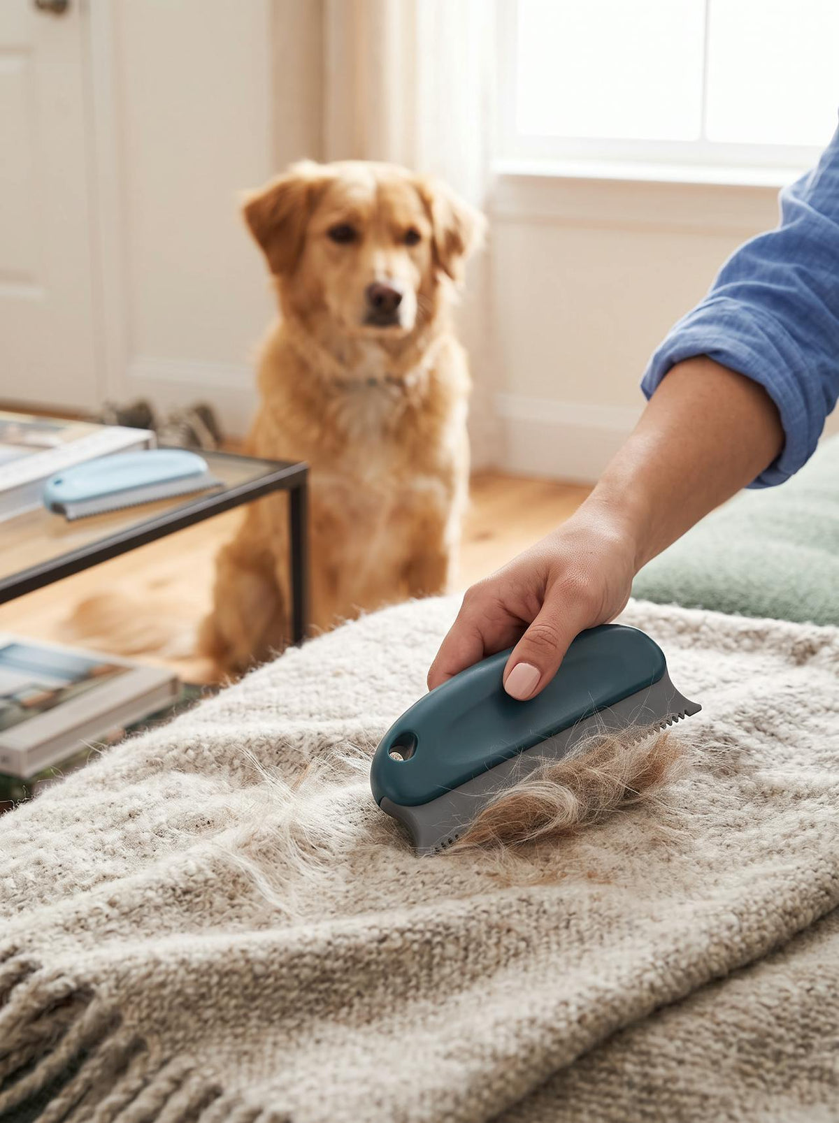 Reusable Pet Hair Remover Brush
