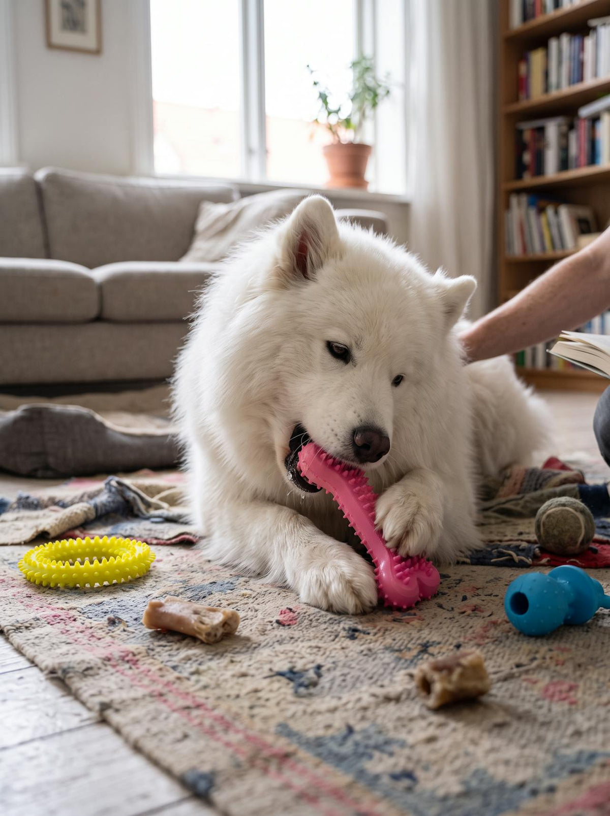 Rubber Chew Toy for Small Dogs