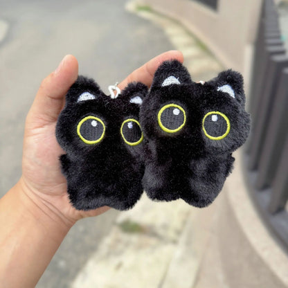 Mini Plush Animal Keyring