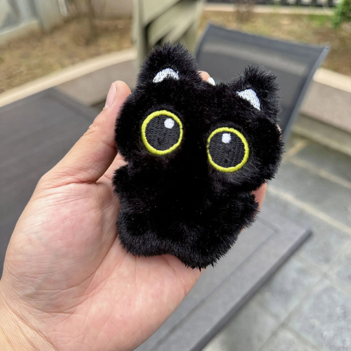Mini Plush Animal Keyring