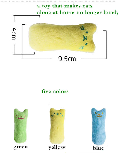 Squeaky Catnip Plush Toy