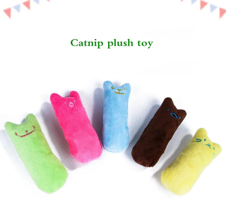 Squeaky Catnip Plush Toy
