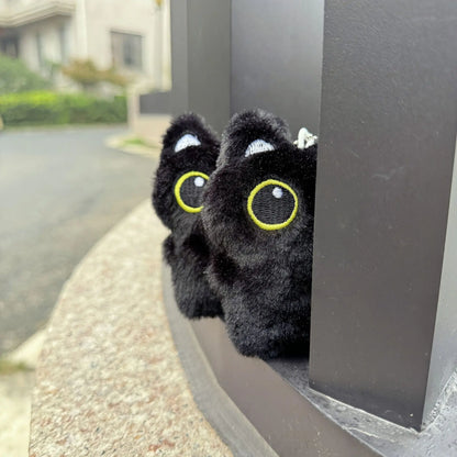 Mini Plush Animal Keyring