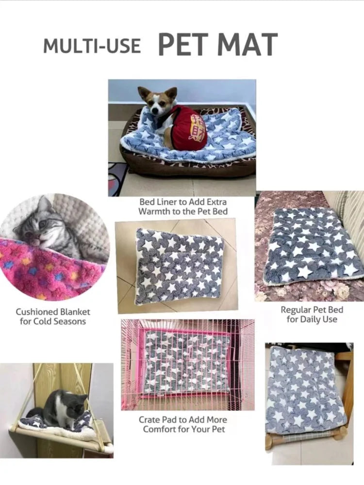 Flannel Pet Sleeping Mat