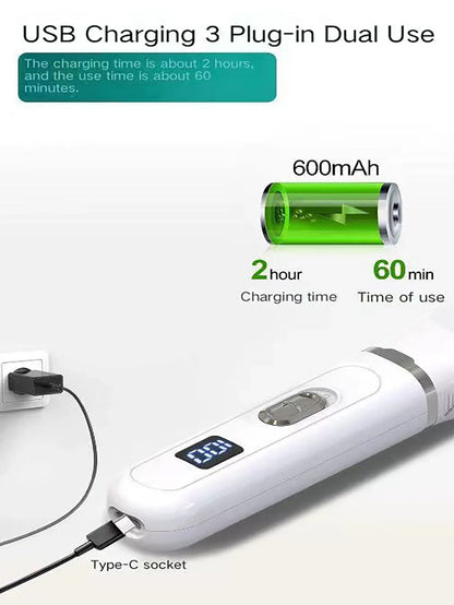 Silent Rechargeable Pet Clipper