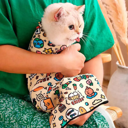 Cat Grooming Restraint Wrap