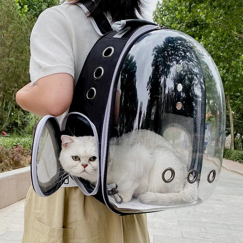 Clear Capsule Pet Backpack