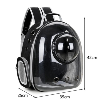 Clear Capsule Pet Backpack