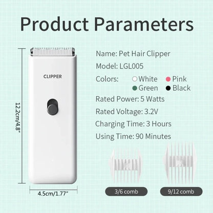 Electric Dog Hair Trimmer