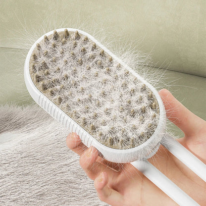 USB Rechargeable Pet Steam Brush