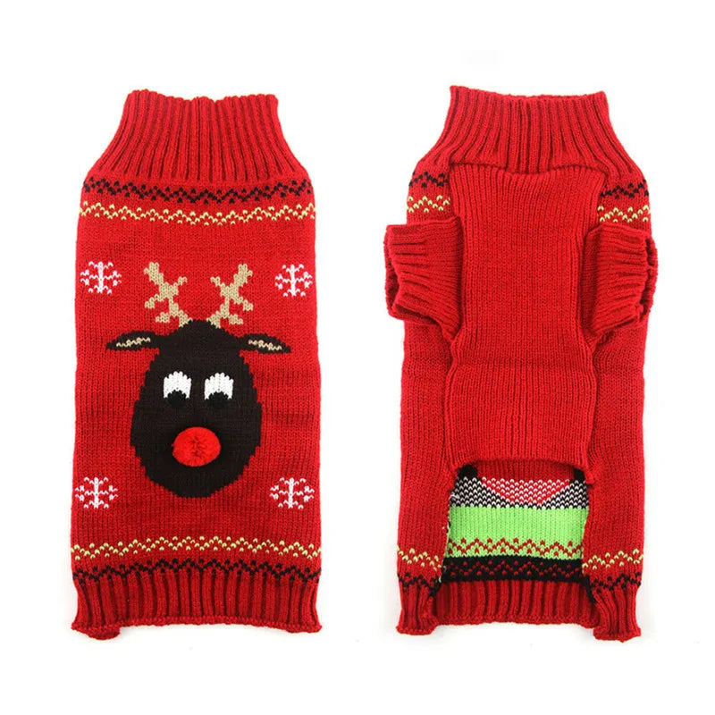 Christmas Knit Pet Sweater