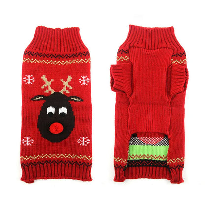 Christmas Knit Pet Sweater