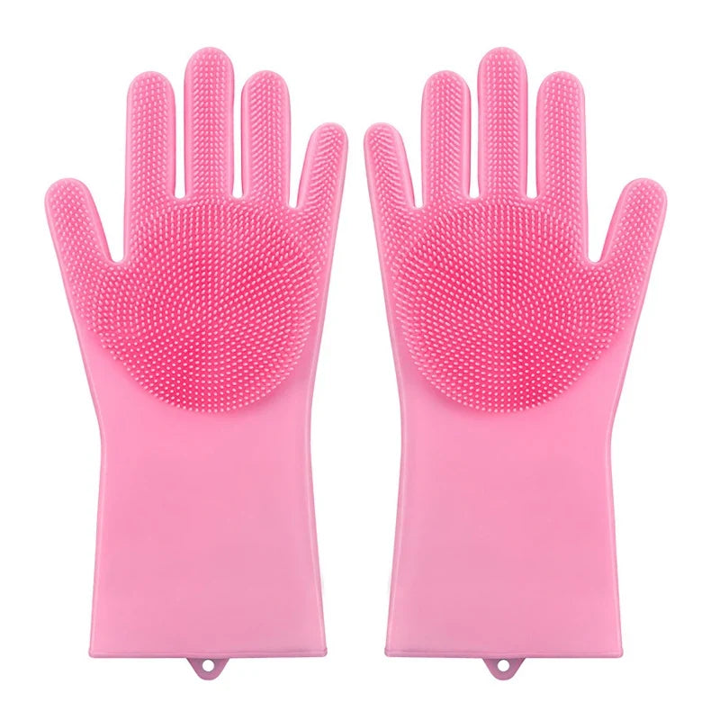 Silicone Pet Bath & Grooming Glove