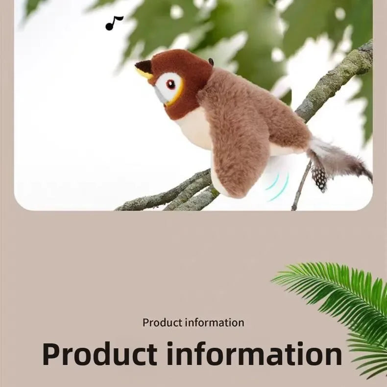 Interactive Catnip Bird Toy