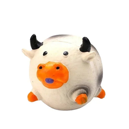 Squeaky Farm Animal Dog Toy