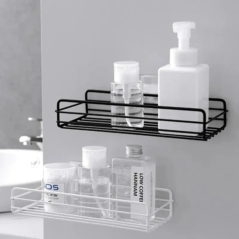 Wall-Mounted Grooming Supplies Shelf
