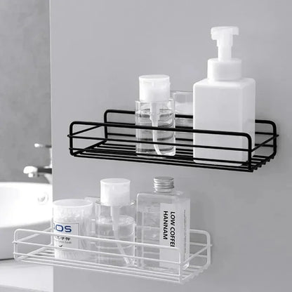 Wall-Mounted Grooming Supplies Shelf