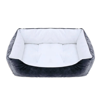 Square Plush Calming Pet Bed