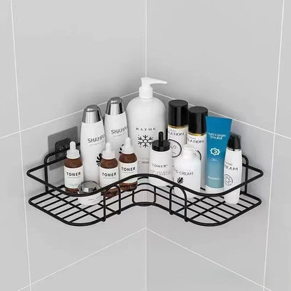 Wall-Mounted Grooming Supplies Shelf