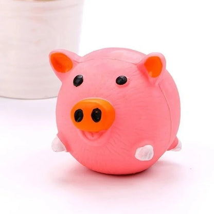 Squeaky Farm Animal Dog Toy