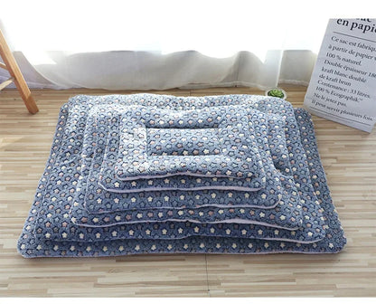 Double-Sided Plush Pet Mat