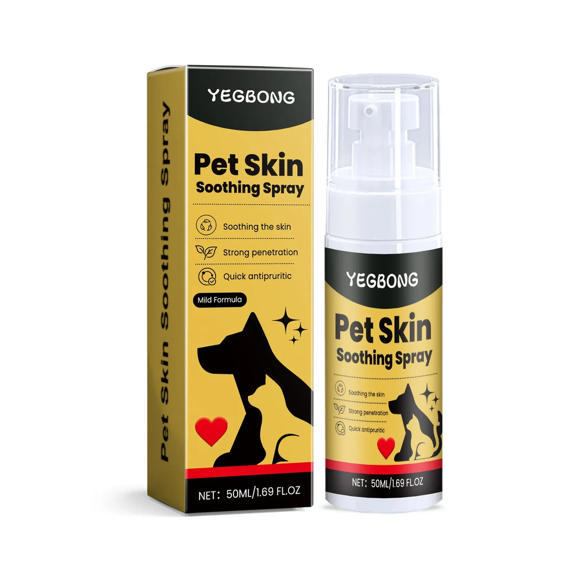 Pet Skin Relief Spray