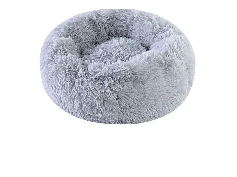 Round Plush Pet Nest Bed