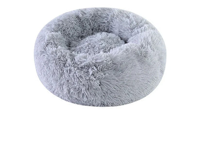 Round Plush Pet Nest Bed