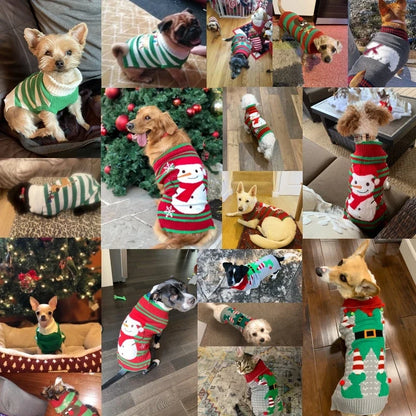 Christmas Knit Pet Sweater