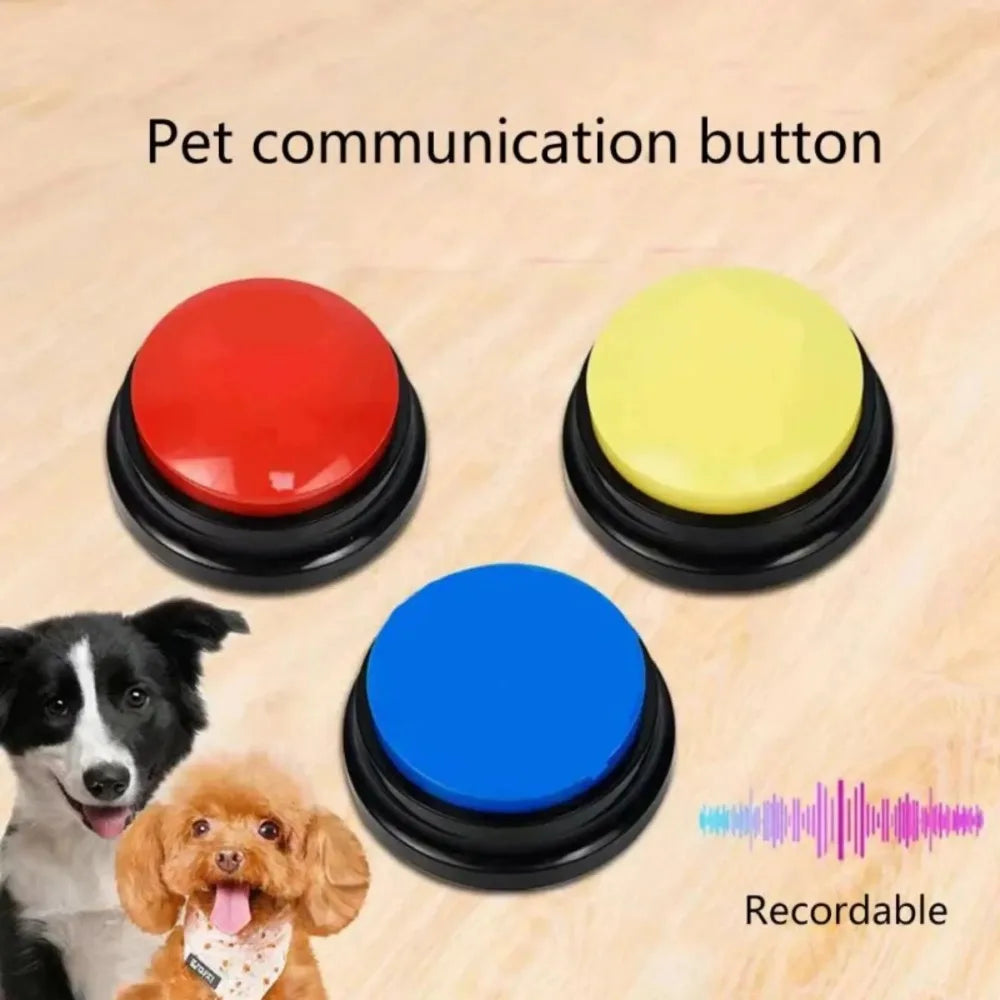 Talking Dog Voice Buttons Set