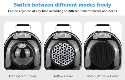 Clear Capsule Pet Backpack