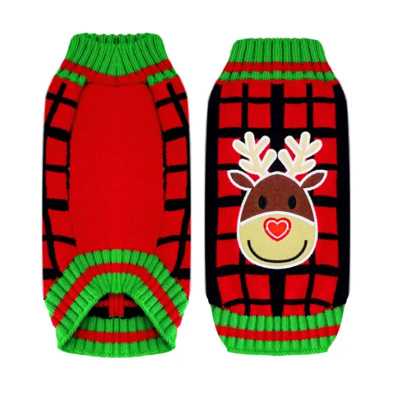 Christmas Knit Pet Sweater