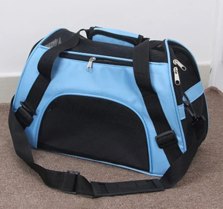 Foldable Mesh Pet Carrier Handbag