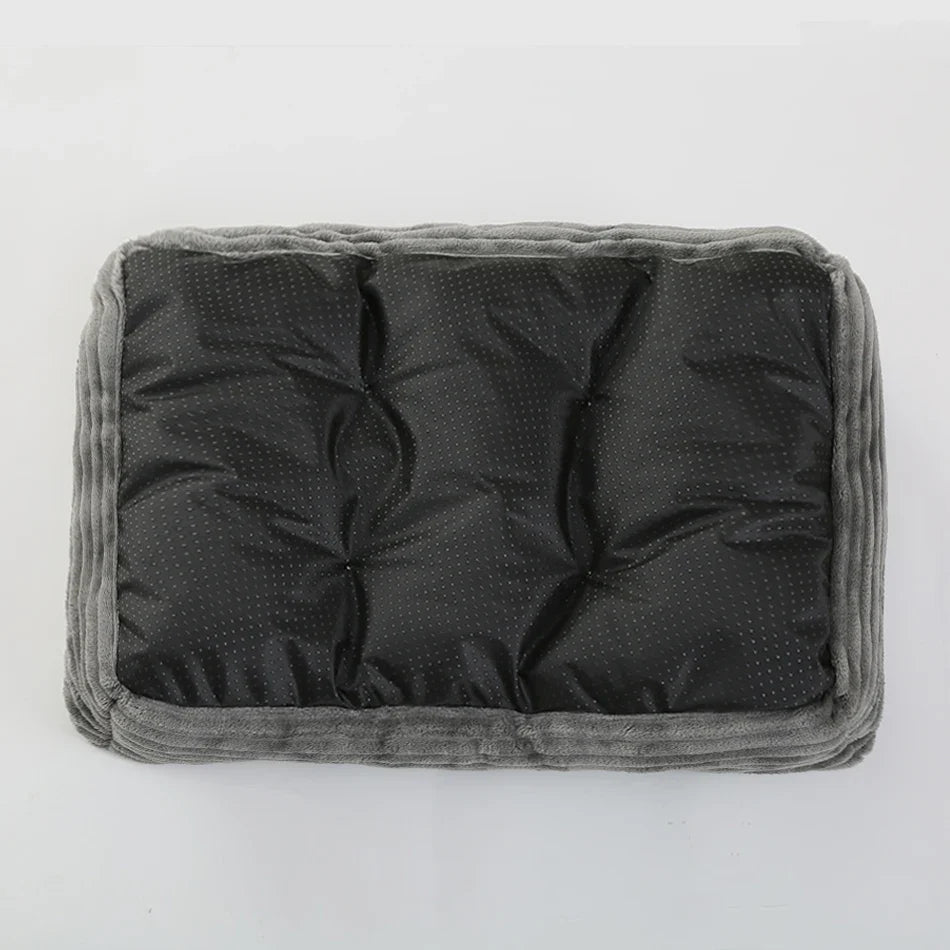 Square Plush Calming Pet Bed