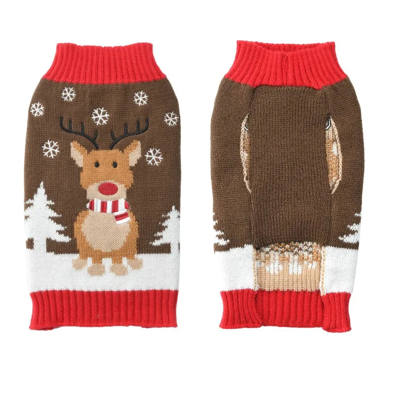 Christmas Knit Pet Sweater