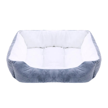 Square Plush Calming Pet Bed