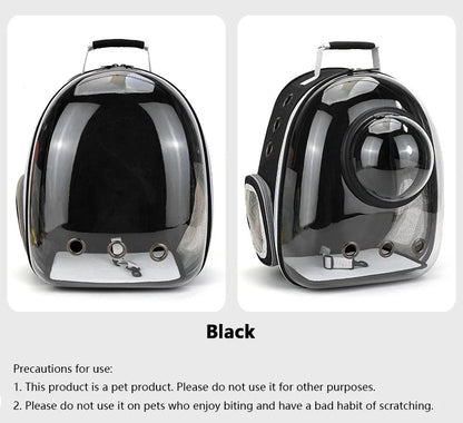 Clear Capsule Pet Backpack