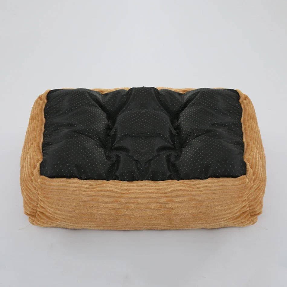 Square Plush Calming Pet Bed
