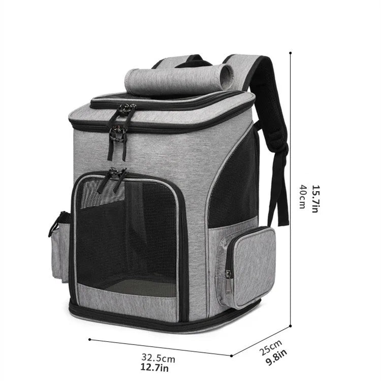 Expandable Pet Carrier Backpack
