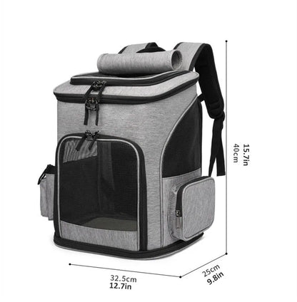 Expandable Pet Carrier Backpack