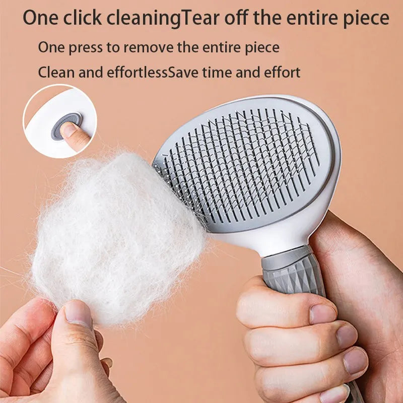 Pet Shedding & Hair Removal Brush