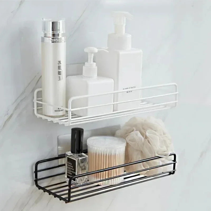 Wall-Mounted Grooming Supplies Shelf